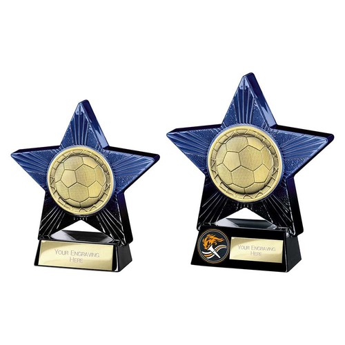 Superstar football blue - football, trophy