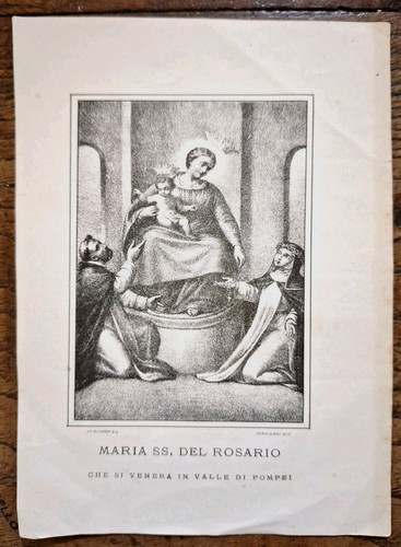 Madonna del rosario valle - madonna, di