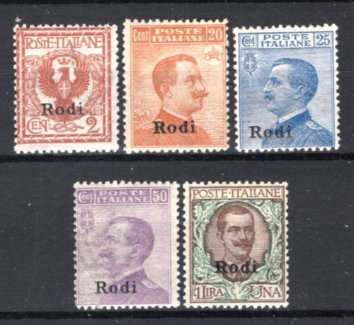 Regno egeo rodi 1912 - egeo, 1912/23