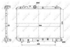 Radiatore, Raffreddamento motore SUZUKI SWIFT DIESEL 1.3 DDS       56101 < <
