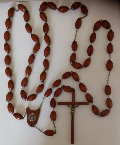 Sacro rosario legno di - rosario,
