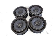 8P0601027 SET 4 CERCHI IN FERRO DA 16 POLLICI 5 FORI 6JX16H2 ET 50 VOLKSWAGEN GO