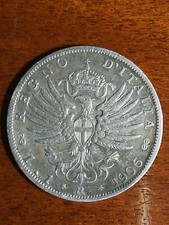 REGNO - 1 LIRA ARGENTO AQUILA
