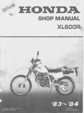 83'-84' Honda XL600R 1983 1984