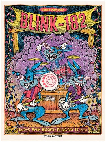 Blink 182 sydney - blink-182, 2024