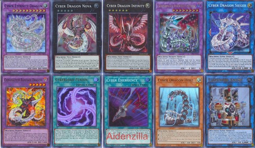 Mazzo yugioh cyber drago - yugioh,