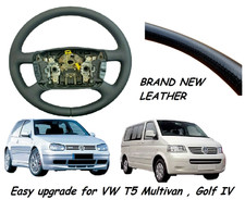 NEW Leather Steering Wheel for