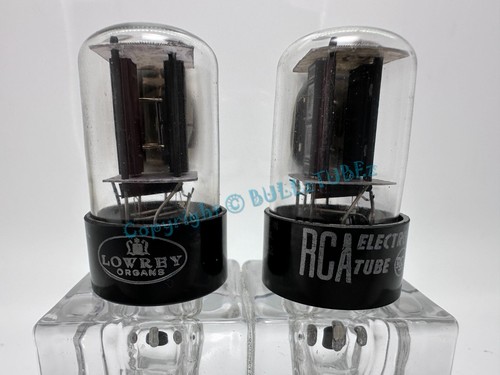 Rca 6sn7gtb lato getter - "d",