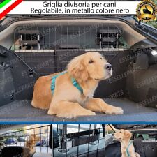 GRIGLIA PER CANI BARRIERA MODULARE DIVISORIA BAGAGLIAIO DACIA DUSTER NERO