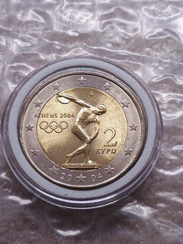Euro commemorativo grecia - euro,