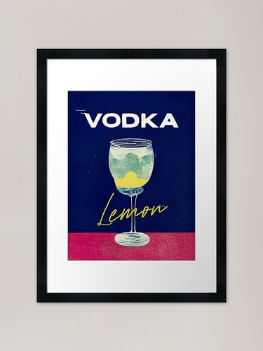 Poster cocktail retrò - , vodka