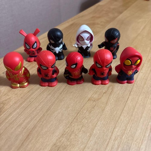 Lotto figurine spider man - spider-man, 9