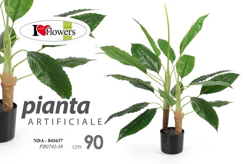 Pianta artificiale con - pianta, 90