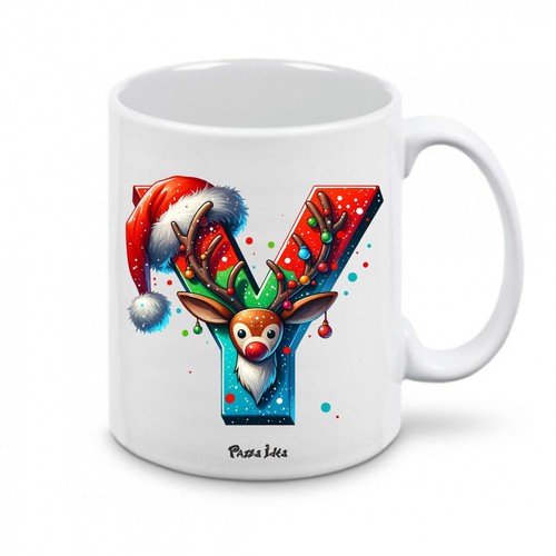Tazza natale con lettere