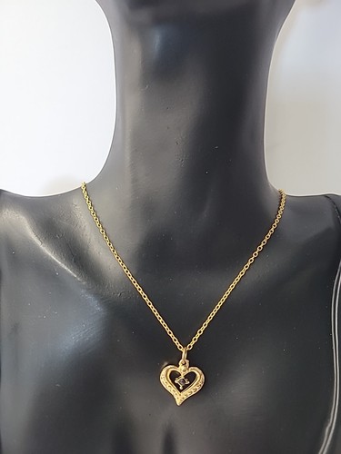 Collana vintage tono - vintage, cuore
