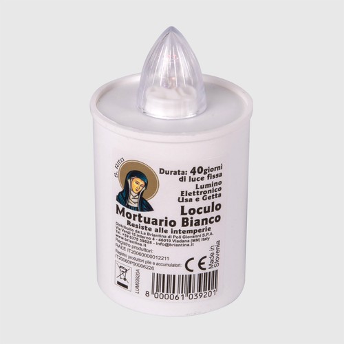 Lumino elettrico bianco - lumino,
