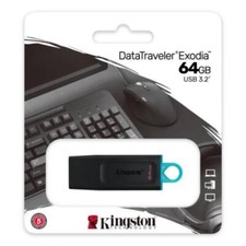 PENDRIVE USB 64GB KINGSTON DT EXODIA  3.2 GEN1 DATATRAVELER 64GB ORIGINALE