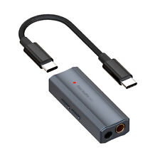 Fosi Audio DS2 Amplificatore per Cuffie DAC Dongle Jack 3,5mm Amplificatore Portatile