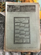 L'Illustrazione Popolare 30 1899 Incendio Expo Como Alessandro Volta G. Pascoli