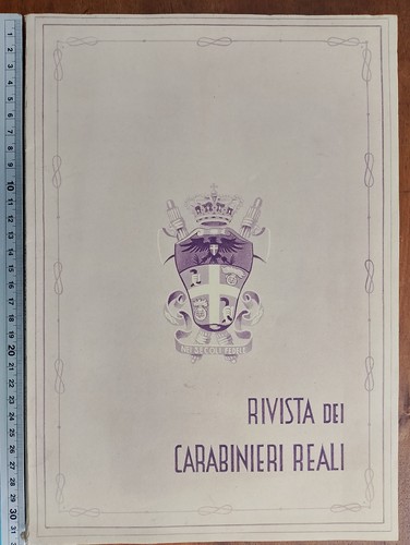 Rivista dei carabinieri - dei, reali