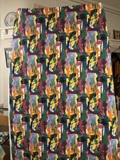 Stunning Rare Large Piece Unused David Whitehead Fabric - Afro Basaldella
