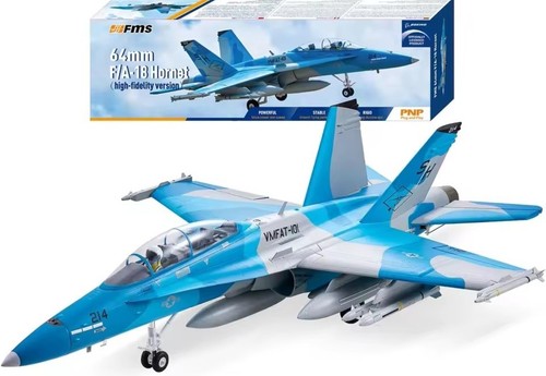 Aereo fms 4ch 64mm - fms, f-18