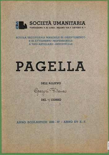 Za1671 pagella epoca - -,