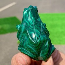 Cristallo di malachite lucido