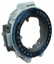 Casio G-Shock Cassa CASE/CENTER ASSY Grigio/Blu Resina GWN-1000E-8A