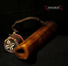 Autentico Tribalmente Usato - Contenitore Osso Turkana - Kenya