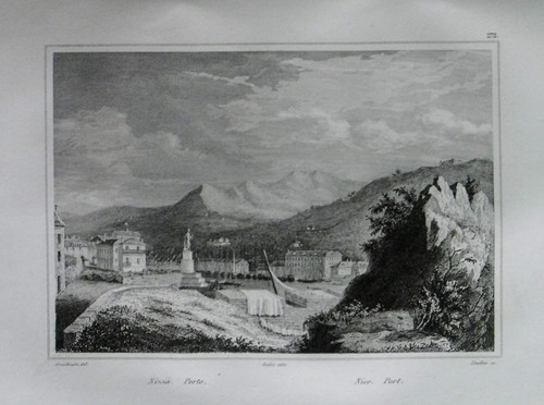 1837 nizza nice veduta con - 1837,nizza,, nice:veduta