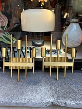 SCHOOLERS 2 SCONCES vintage