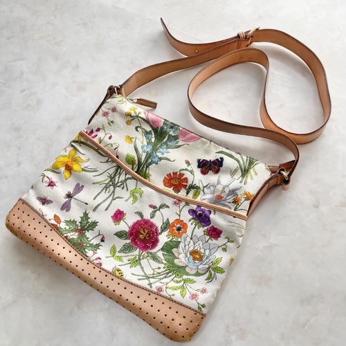 Borsa tracolla gucci flora - a,