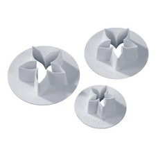 Kit 3 Stampi Corolla Fiore per