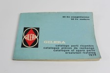 GILERA 50 5V ENDURO 6V COMPETIZIONE CATALOGO PARTI DI RICAMBIO