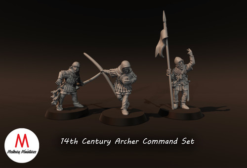 Set comando arciere - xiv, secolo