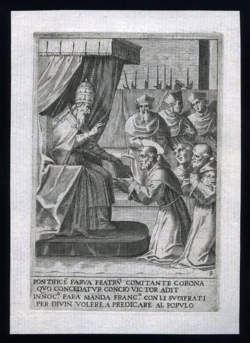 Santino incisione 1594 - incisione,