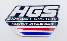 Adesivo HGS Exhaust Factory