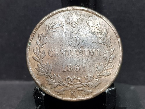 Moneta centesimi 1861 - (378), 5
