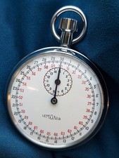 Lemania Chronometer Race Stopwatch 