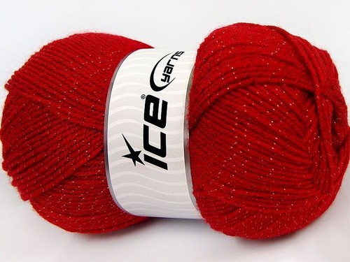 Star glitz red 66891 - star, yarn