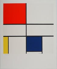 Piet MONDRIAN : Composition C