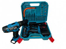 trapano avvitatore a batteria litio a percussione 48 V doppia batteria 5,0 ah