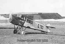 Targa in latta 20x30 cm Fokker