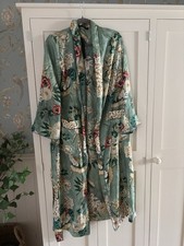 Zara caftano floreale - caftano, verde