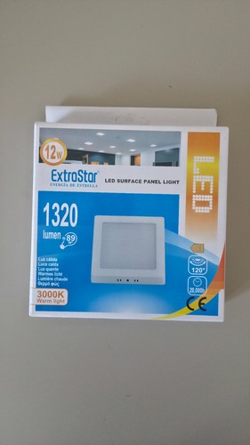 Faretto led quadrato extrastar - quadrato,