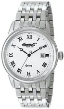 Orologio Uomo Ingersoll INQ030WHSL Grafton Cinturino Acciaio Inox Argento con Argento