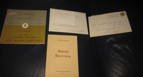 1965 lino bianchi - 1965, barriviera