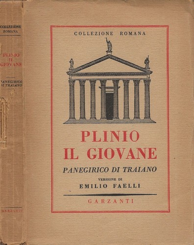 Panegirico traiano - panegirico, traiano.