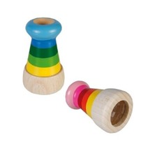 Caleidoscopio in legno vintage